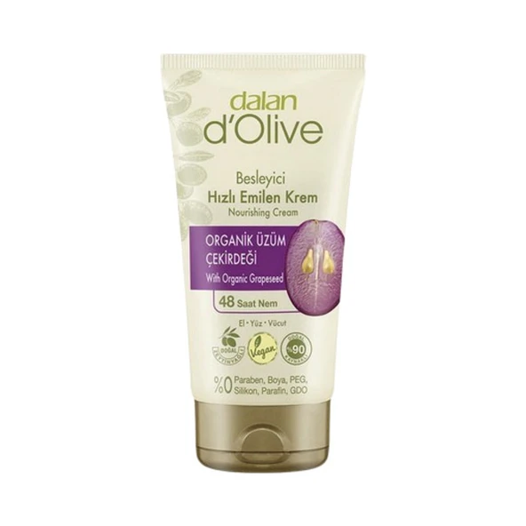 Dalan Dolive Organik Üzüm Çekirdeği Kremi 60 Ml ürün görseli 1