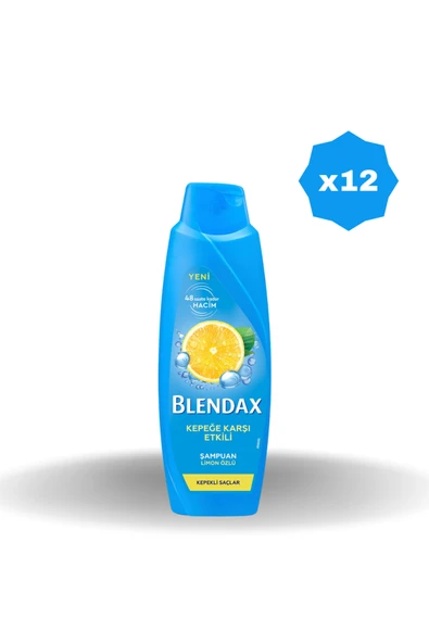 Blendax KEPEĞE KARŞI ETKİLİ ŞAMPUAN 500 ML X 12 ADET ürün görseli 1