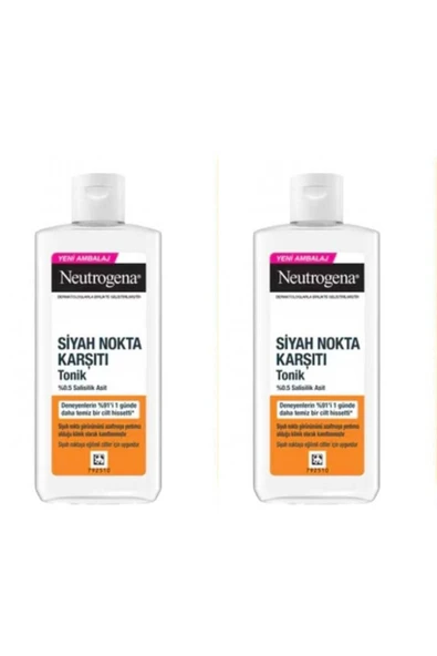 Neutrogena Siyah Nokta Karşıtı Temizleyici Tonik 200 ml 2 Adet ürün görseli 1