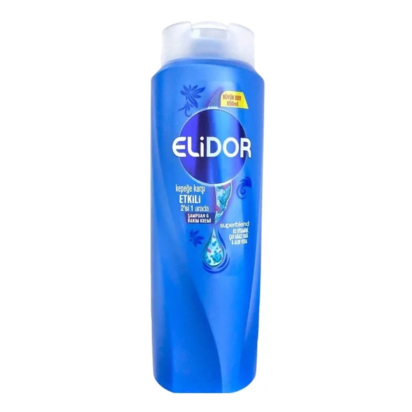 Elidor Kepeğe Karşı Etkili 2'si 1 Arada Şampuan & Bakım Kremi 400 Ml ürün görseli 1