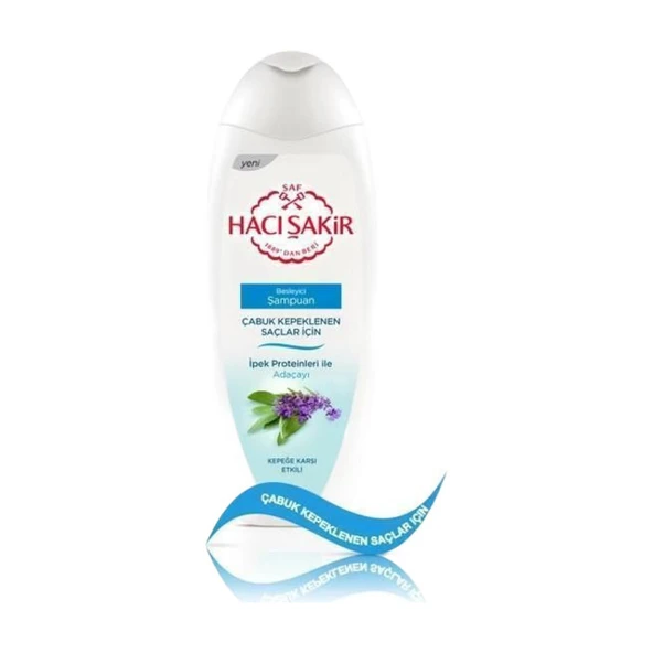 Hacı Şakir Şampuan Adaçayı 500 Ml ürün görseli 1