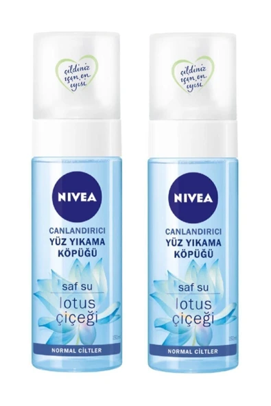 NIVEA Canlandırıcı Yüz Yıkama Köpüğü Normal Ciltler 150ml X 2 Adet ürün görseli 1