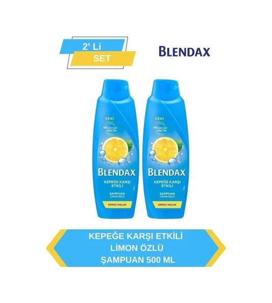 Blendax Şampuan 500 Ml Kepeğe Karşı Etkilix2 set-hnkl-2660-6251 ürün görseli 1