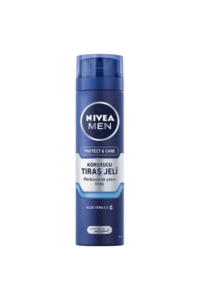 NIVEA Men Protect & Care Koruyucu Tıraş Jeli 5 X 200 Ml ürün görseli 1
