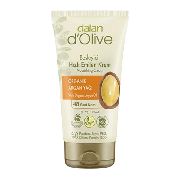 Dalan Dolive Organik Argan Yağı Kremi 60 Ml ürün görseli 1