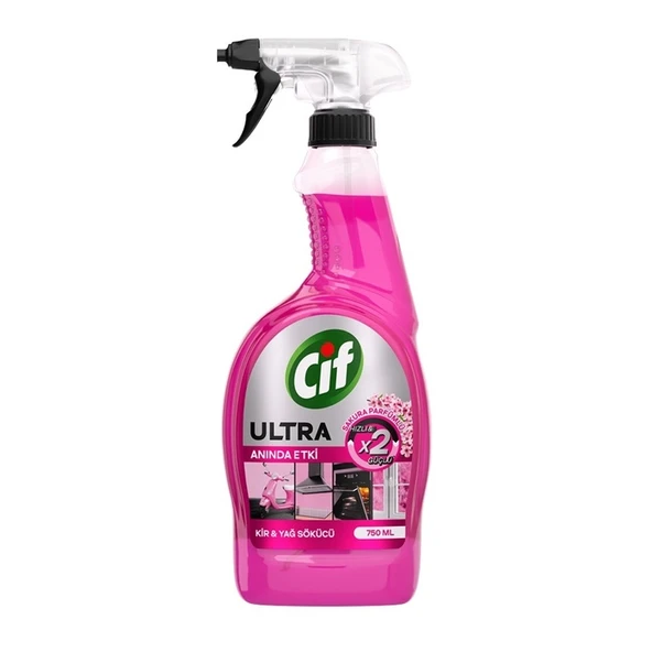 Cif Ultra Anında Etki Kir & Yağ Sökücü 750 Ml ürün görseli 1