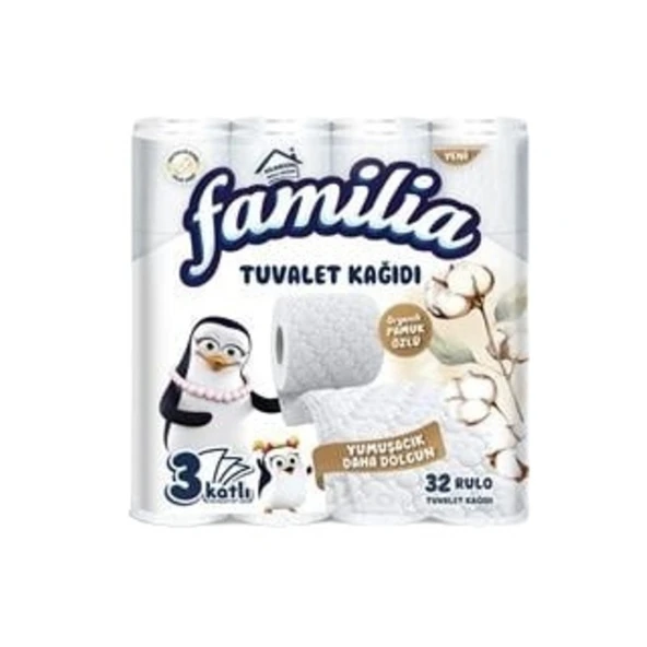 Familia Kağıt Tuvalet 3 Katlı 32'li ürün görseli 1