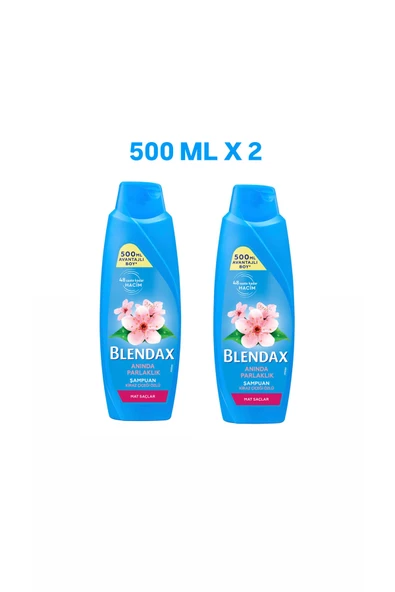 Blendax Şampuan 500 ml Kiraz Çiçeği Özlü 8690572798355 (2 Adet) ürün görseli 1