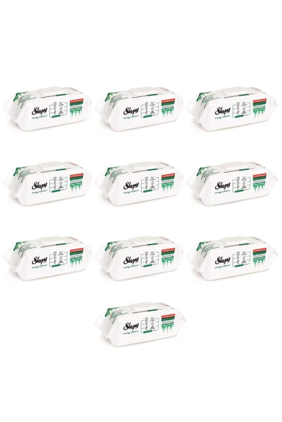 Sleepy Easy Clean Beyaz Sabun Katkılı Yüzey Temizlik Havlusu - 100'lü 10 Paket ürün görseli 1