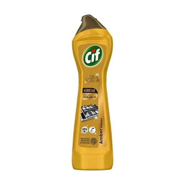 Cif Krem Altın Işıltısı Amber Kokusu 500 Ml ürün görseli 1
