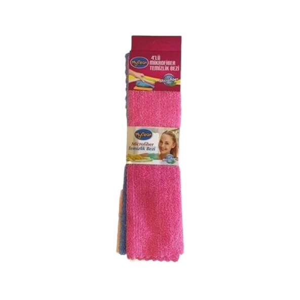 My Clean Mikrofiber Bez 4'lü ürün görseli 1