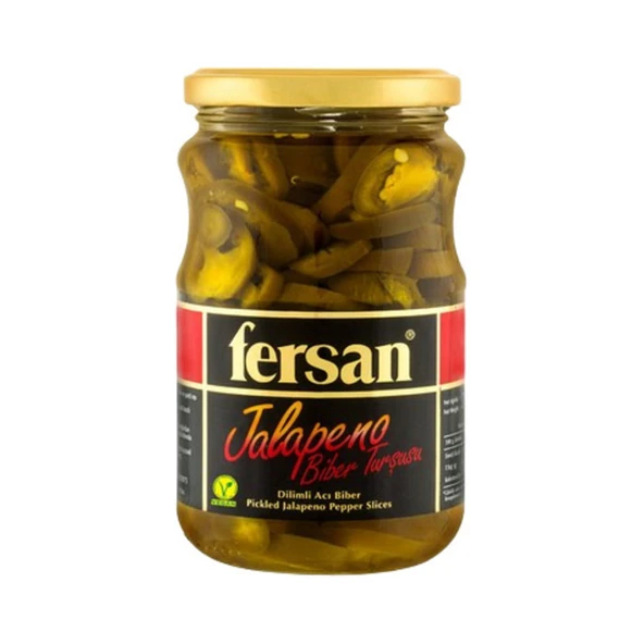 Berrak FERSAN JALAPENO DİLİM 720ML ürün görseli 1