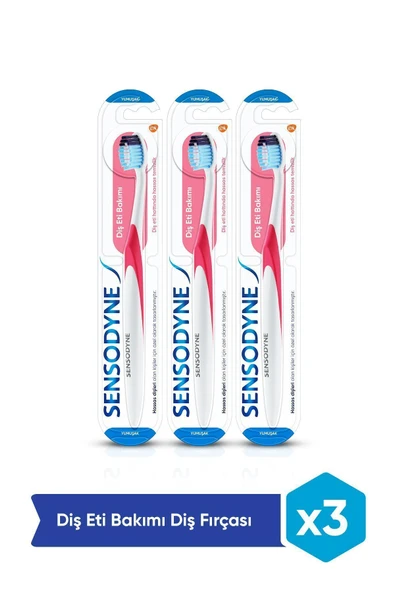 Sensodyne Diş Eti Bakımı Diş Fırçası Yumuşak x 3 Adet ürün görseli 1