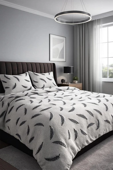 Lifoz 3 Parça Çift Kişilik Yatak Örtüsü 235x250 cm ürün görseli 1