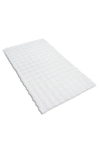 Pario Home Apex Molecule Beyaz Kabartmalı Peluş Post ürün görseli 1