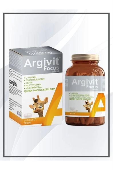Argivit Focus 30 Tablet - Resim 3