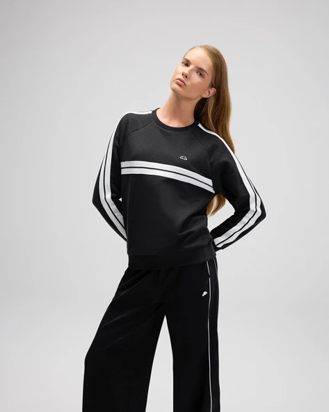 Ellesse EF536 Kadın Siyah Sweat - Resim 2