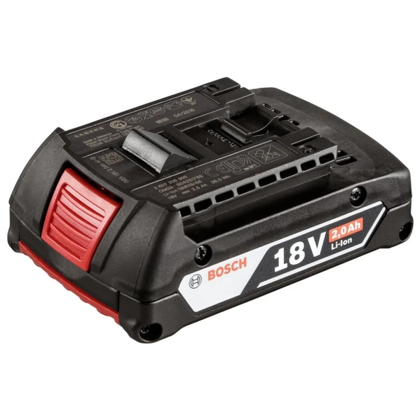 Bosch GBA 18 V M-B Lityum Akü 18 Volt 2,0 Ah ürün görseli 1
