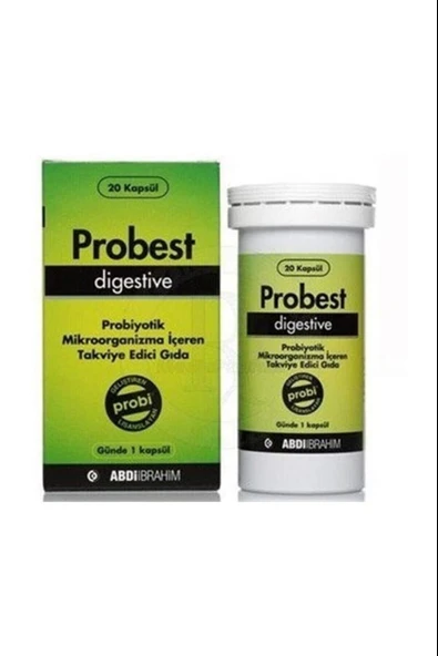 Probest Probiyotik Digestive 20 Kapsül ürün görseli 1