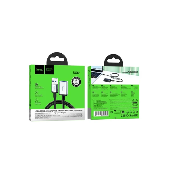 Hocu Usb 3.0 Usb A mate to usb a 50 cm kablo ürün görseli 1