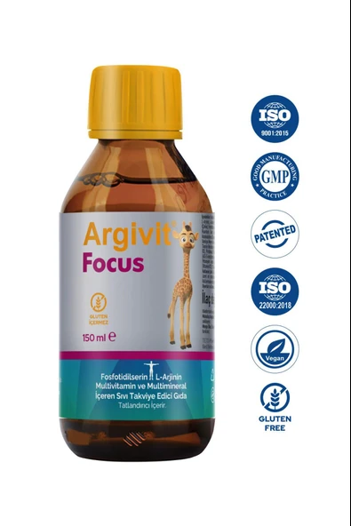 Argivit Focus 150 ml 3 Adet - Resim 3