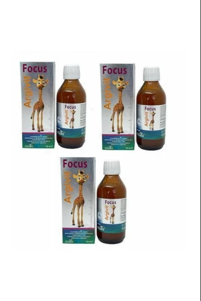Argivit Focus 150 ml 3 Adet ürün görseli 1
