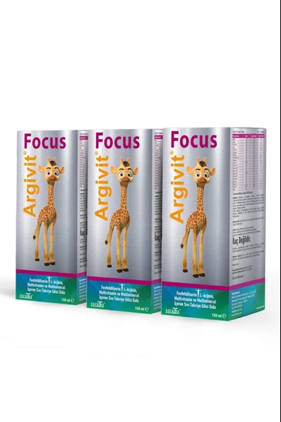 Argivit Focus 150 ml 3 Adet ürün görseli 1