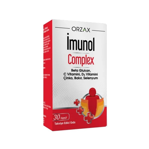 Orzax Ocean İmunol Complex Takviye Edici Gıda 30 Kapsül ürün görseli 1