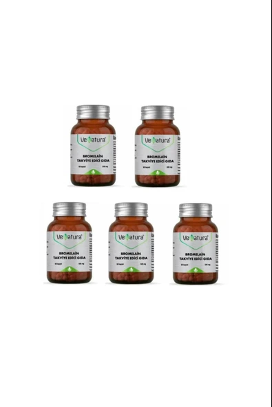 VeNatura Bromelain 60 Kapsül 5 Adet ürün görseli 1