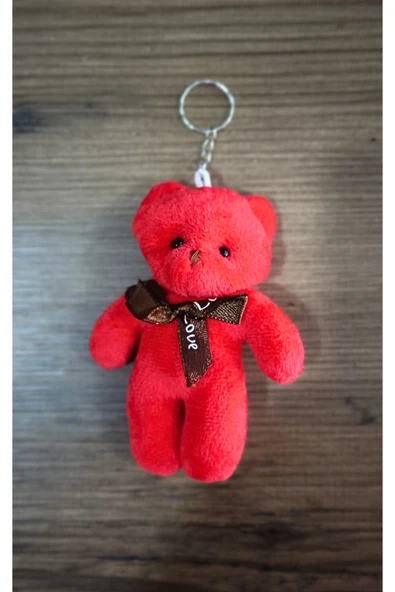Peluş Ayıcık Anahtarlık Ve Çanta Süsü Hediyelik (12cm Boy) ürün görseli 1