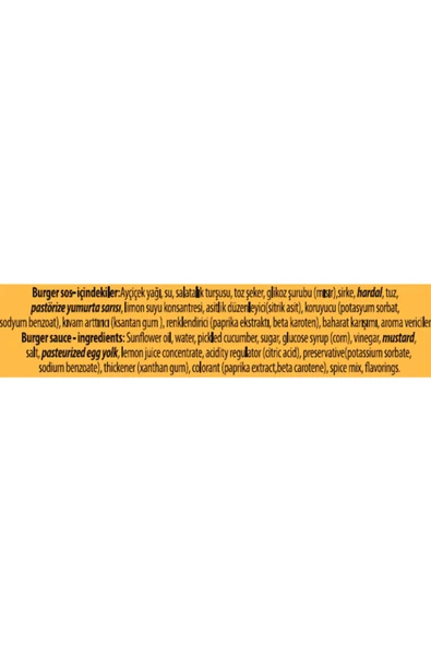 Burcu Burger Sos 1950 gr - Resim 4