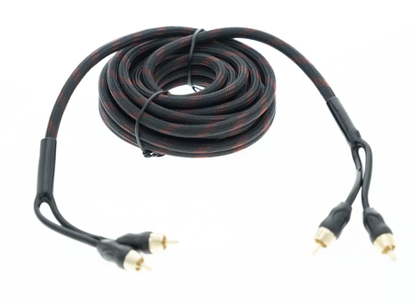 Edison ED-FA5 RCA %100 Ofc RCA Kablo 5 Metre ürün görseli 1