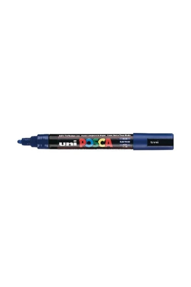 Uni Posca Posca Pc-5m Boyama Markörü 1.8-2.5 Mm Mavi ürün görseli 1