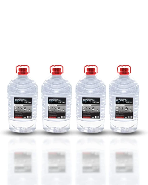 STEEP Pure Water Saf Su PH 7.5 5 Lt 4 Adet ürün görseli 1