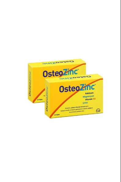 Osteozinc 30 Tablet 2 Adet ürün görseli 1