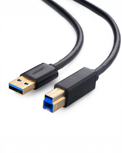 UGREEN USB A 3.0 to USB B 3.0 Yazıcı Kablosu 2 Metre, 10372 ürün görseli 1