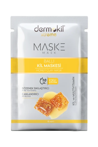 Dermokil Bal Özlü Kil Maskesi 15 ml ürün görseli 1