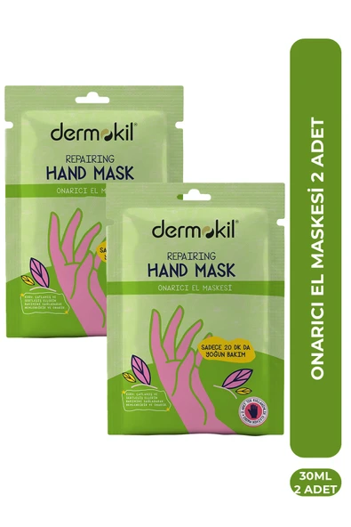 Dermokil Onarıcı El Maskesi 30 ml 2'li Set ürün görseli 1