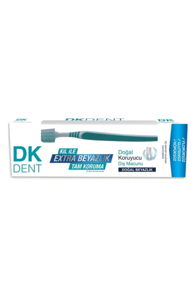 DKDENT Klasik Glutensiz Diş Macunu (Fırçalı) 75 ml ürün görseli 1