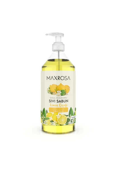 Maxrosa Limon Çiçeği Sıvı Sabun 750 ml ürün görseli 1