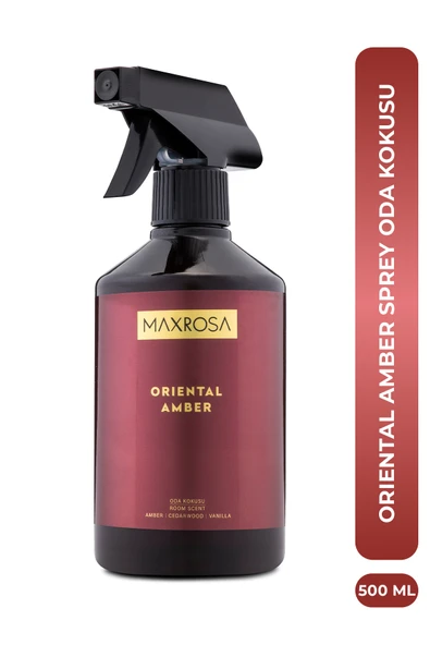 Maxrosa Oriantal Amber Room Spray Oda Koku Spreyi 500 ml ürün görseli 1