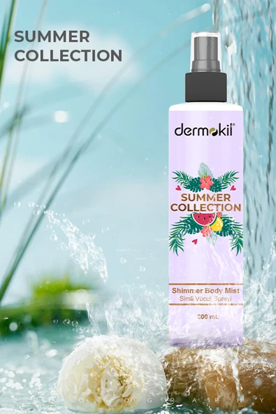 Dermokil Summer Collection Shimmer Body Mist 200 ml - Resim 3