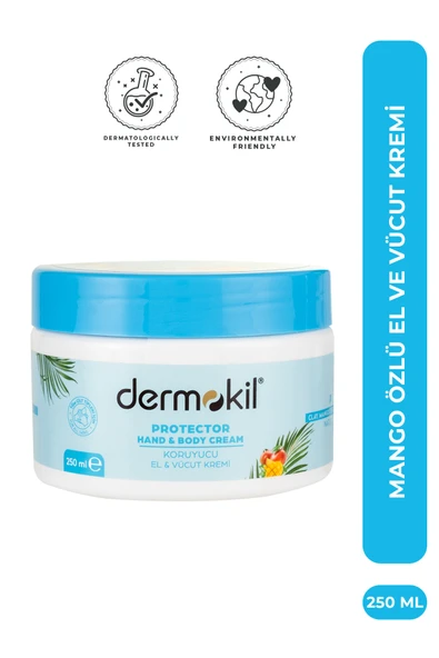 Dermokil Doğal Mango Özlü El Ve Vücut Kremi 250 ml ürün görseli 1