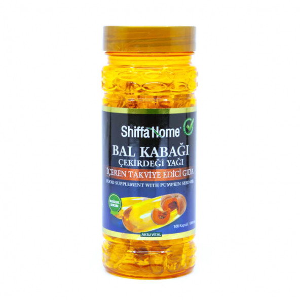 Bal Kabağı Çekirdeği Yağı 100 Softjel ürün görseli 1