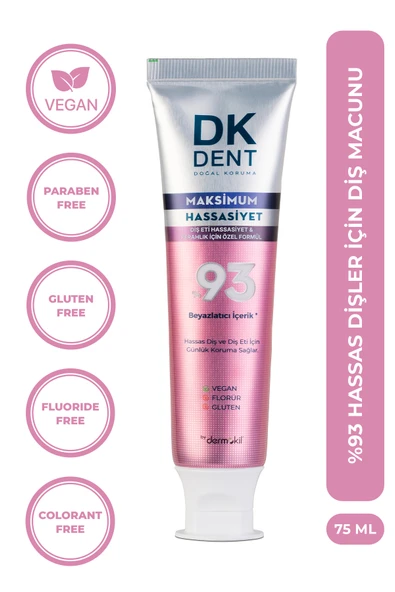 DKDENT%93 Maksimum Hassasiyet Diş Macunu 75 ml ürün görseli 1