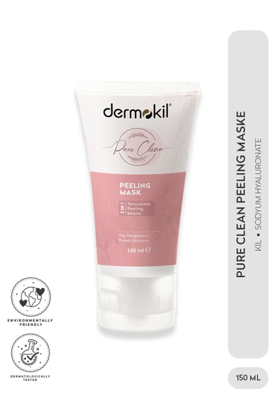 Dermokil Pure Peeling Maske 3in1 150 ml ürün görseli 1