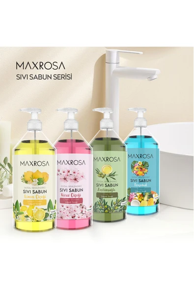 Maxrosa Limon Çiçeği Sıvı Sabun 750 ml - Resim 4