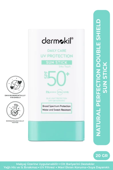 Dermokil Daily Care Sun Stick SPF 50+ Yüksek Koruma Stick Güneş Koruyucu 20 g ürün görseli 1
