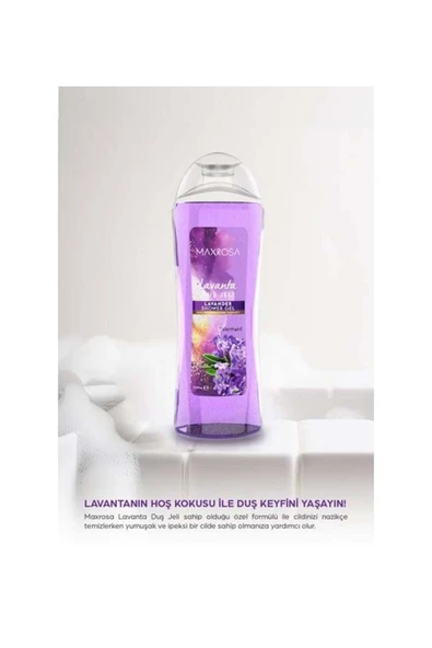 Maxrosa Lavanta Duş Jeli 750 ml - Resim 3