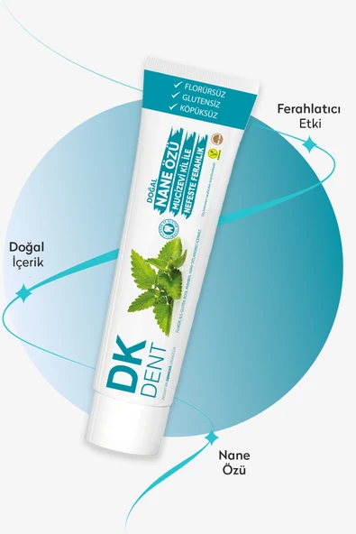 DKDENT Naneli Diş Macunu 75 ml 2'li Set - Resim 4
